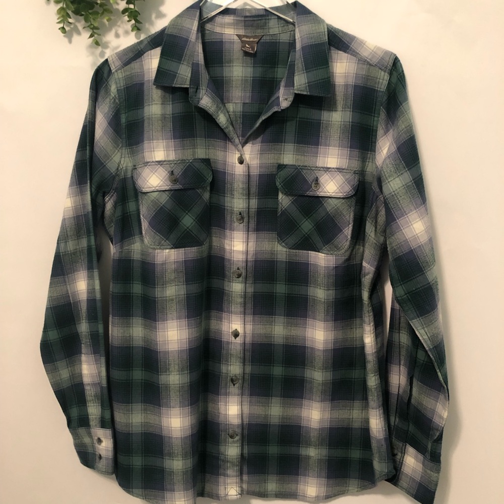 Eddie Bauer Flannel Shirt (L)